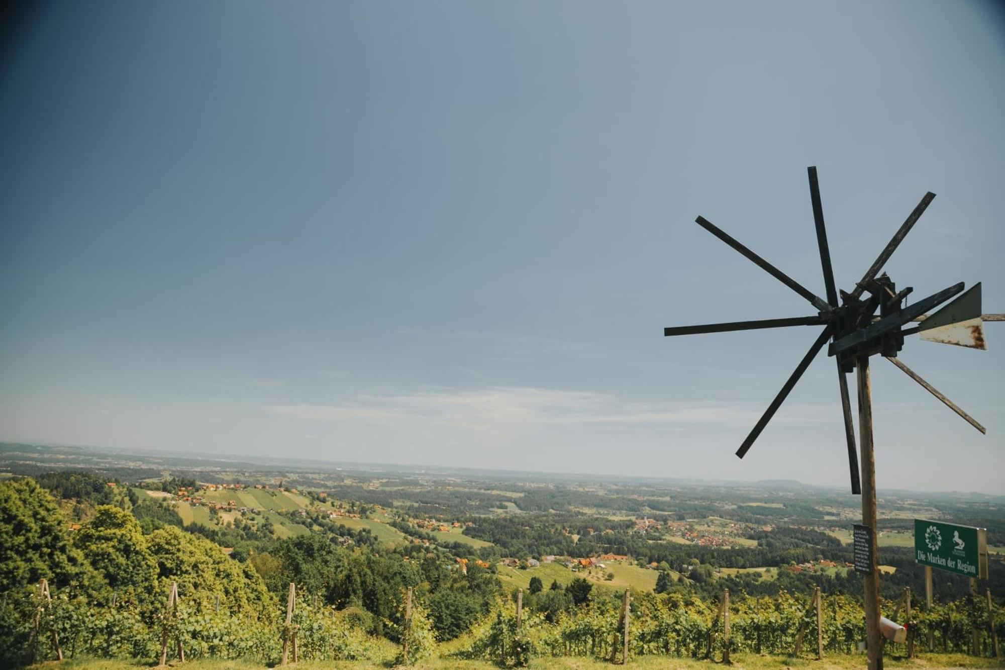 Am Wildbachberg - Luxus Ferienhaeuser Mit Infinitypool, Privatsauna Und Weinkeller Deutschlandsberg Esterno foto